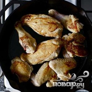 Жареная курица с горчичным соусом - фото шаг 2