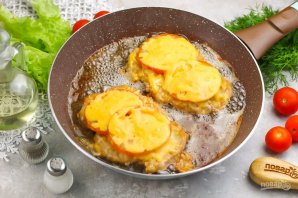 Отбивные с помидорами - фото шаг 11