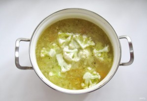 Овсяный суп с цветной капустой - фото шаг 7