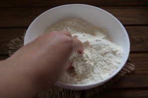 Печенье на сметане с кунжутом - фото шаг 2
