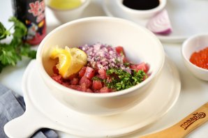 Тартар из тунца - фото шаг 4