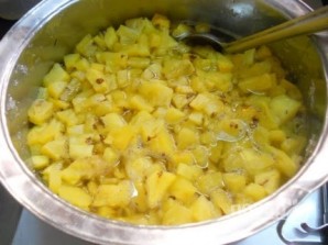Быстрый ананасовый пудинг - фото шаг 1