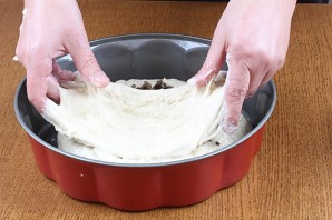 Мясной пирог из дрожжевого теста - фото шаг 6