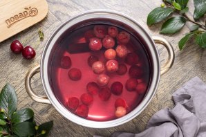 Летний компот из вишни - фото шаг 6