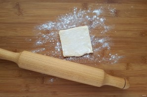 Сыр, запеченный в тесте - фото шаг 3