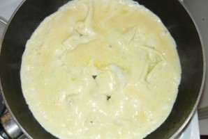 Куриный суп с омлетом - фото шаг 10