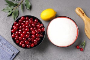 Варенье из вишни без косточек с лимоном - фото шаг 1