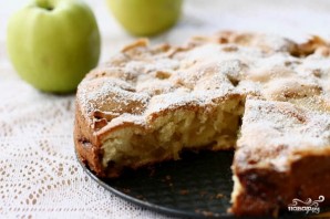 Простой пирог с яблоками - фото шаг 7