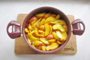 Варенье из персиков дольками - фото шаг 9