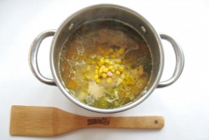 Куриный суп с брюссельской капустой - фото шаг 8
