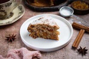 Пирог постный с изюмом - фото шаг 14