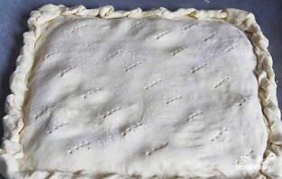 Слоеный пирог с сыром сулугуни - фото шаг 3