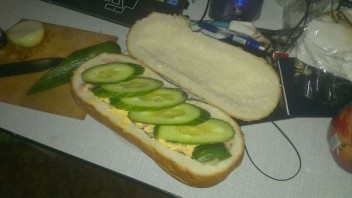 Мужской бутерброд - фото шаг 8