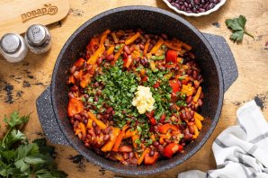 Салат с фасолью на зиму - фото шаг 8