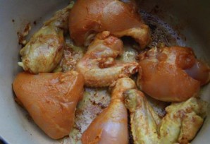 Курица карри в духовке   - фото шаг 2