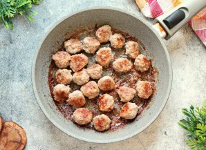Мясные фрикадельки - фото шаг 9
