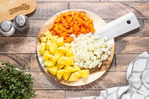 Постный суп с грибами - фото шаг 3