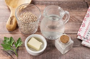 Перловка в микроволновке - фото шаг 1