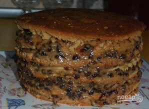 Торт медовый с черносливом - фото шаг 6
