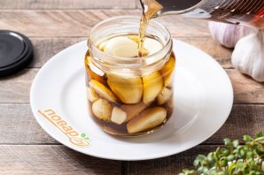 Маринованный чеснок по-корейски - фото шаг 8