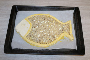 Пирог "Золотая рыбка" - фото шаг 12