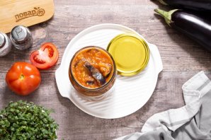 Баклажаны в томате на зиму - фото шаг 9