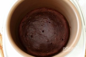 Бисквит с какао порошком и сметаной - фото шаг 6