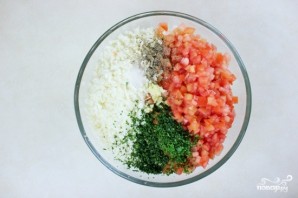 Салат из цветной капусты и помидоров - фото шаг 1