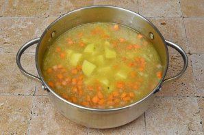 Картофельный суп с брокколи - фото шаг 8