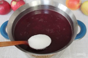 Сок виноградно-яблочный на зиму - фото шаг 7