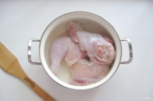 Холодец из курицы и индейки - фото шаг 3