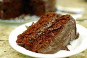 Ароматный шоколадный торт - фото шаг 9