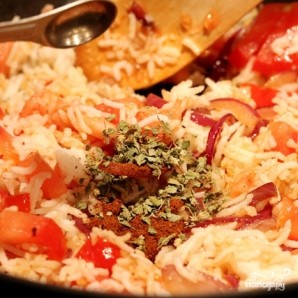 Рис с курицей и овощами - фото шаг 12