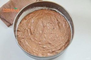 Шоколадный листовой торт с цуккини - фото шаг 9
