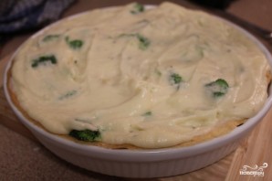 Закрытый пирог с брокколи и сыром - фото шаг 5