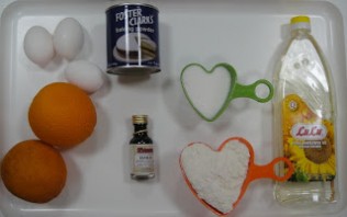 Апельсиновый бисквитный пирог - фото шаг 1