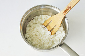 Тефтели с рисом без подливы - фото шаг 2