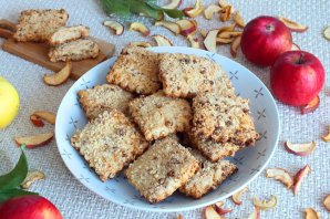 Печенье с сушеными яблоками - фото шаг 12