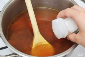 Горячий томатный суп - фото шаг 6
