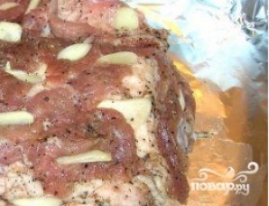 Мясо с картофелем в фольге - фото шаг 5