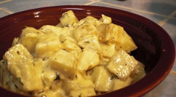 Картошка в духовке под соусом - фото шаг 3
