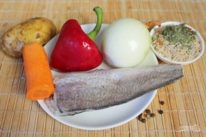 Рыбный суп с бурым рисом - фото шаг 1