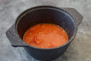 Чечевица в томатном соусе - фото шаг 6