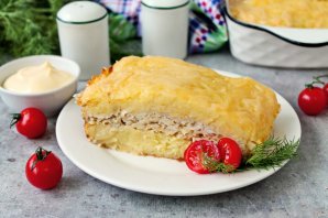 Запеканка с куриным фаршем - фото шаг 16