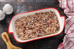 Селедка под шубой с яйцом