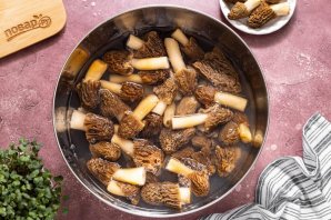 Сморчки на зиму - фото шаг 3