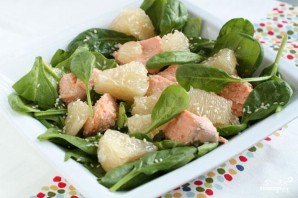 Салат с лососем и помело - фото шаг 5