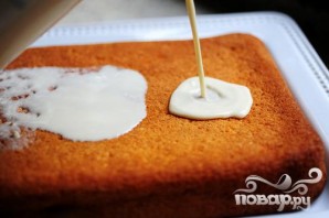 Пирог со сгущенным молоком - фото шаг 7