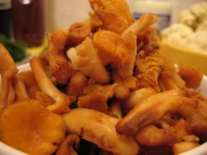 Цветная капуста с грибами и сыром - фото шаг 2