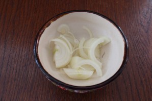 Салат из печени трески постный - фото шаг 1